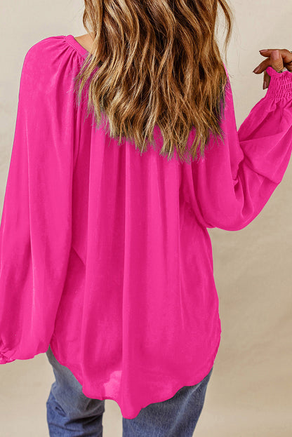 Lantern Sleeve Blouse