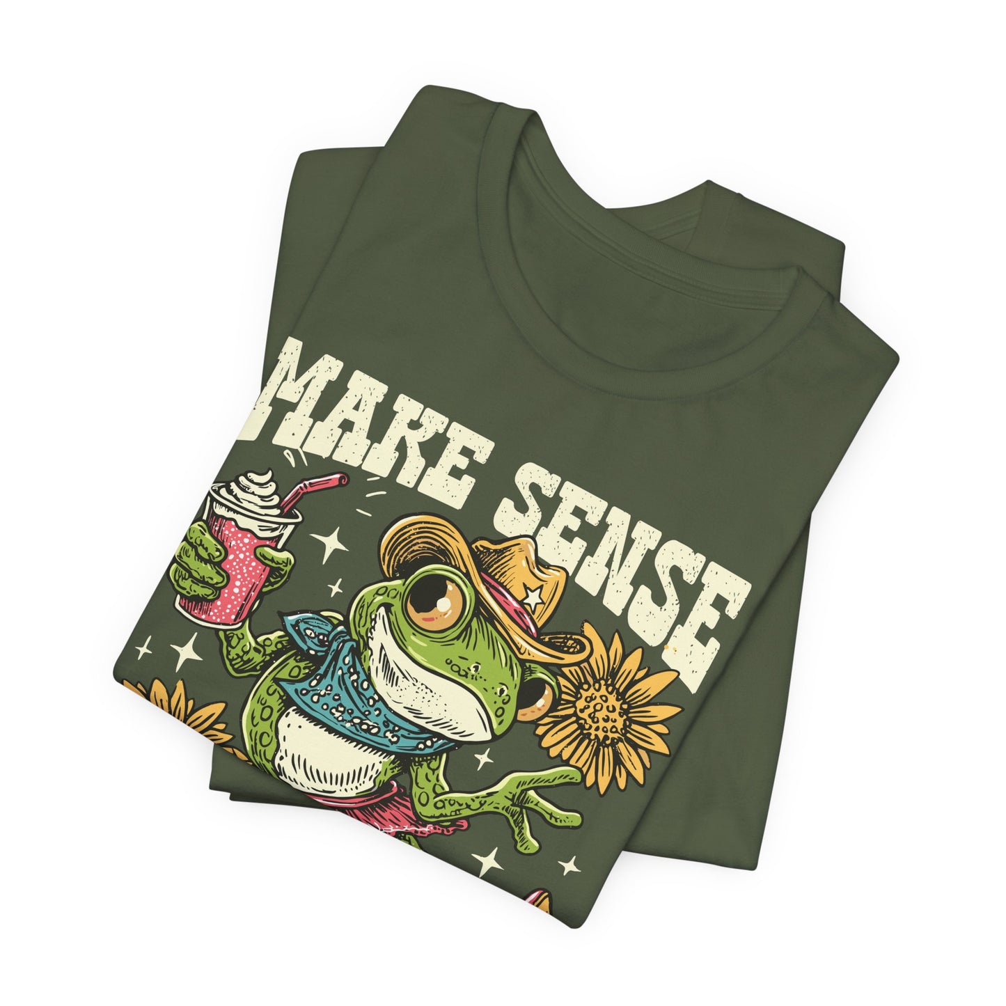 Make Sense Common Again Frog T-Shirt