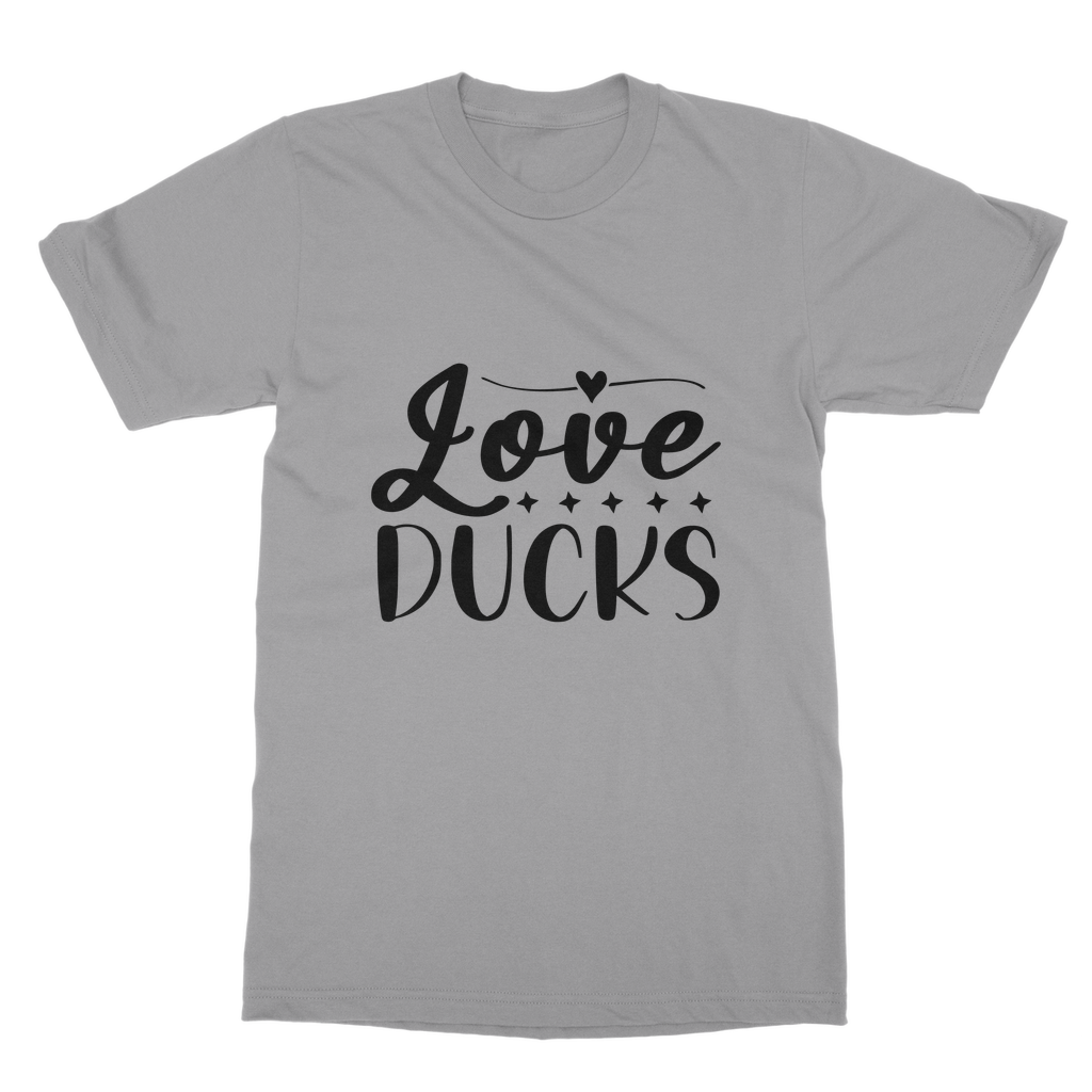 Love Ducks Classic Adult T-Shirt