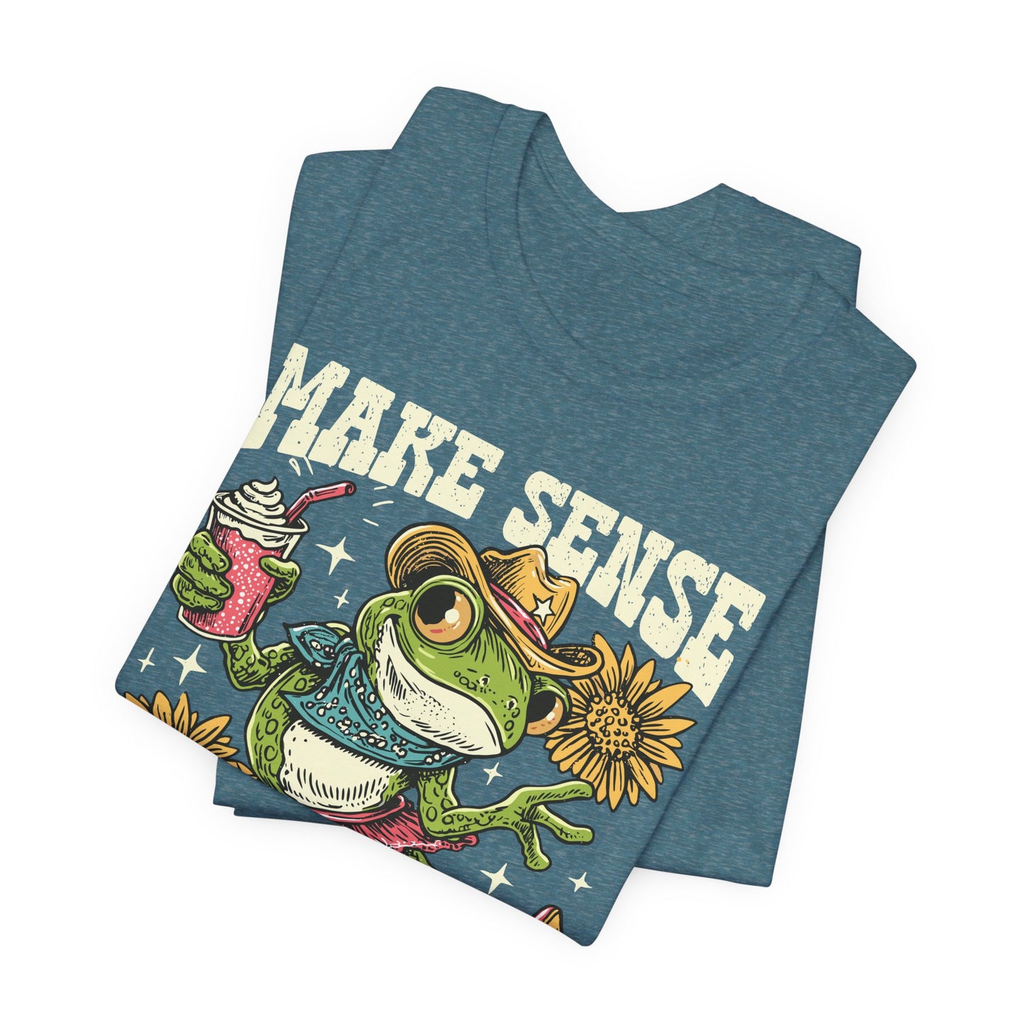 Make Sense Common Again Frog T-Shirt