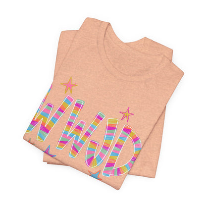 WWJD Rainbow Graphic Tee