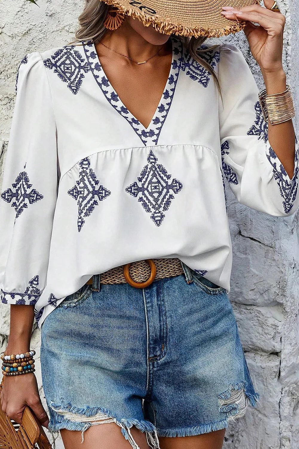 Simple Boho Blouse