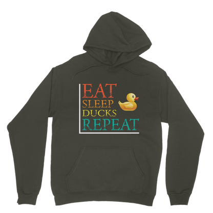 Eat Sleep Ducks Repeat Classic Adult Hoodie