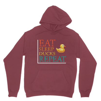 Eat Sleep Ducks Repeat Classic Adult Hoodie