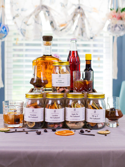 Old Fashioned Cocktail Kit – Handmade Infusion Gift Set for Whiskey Lovers