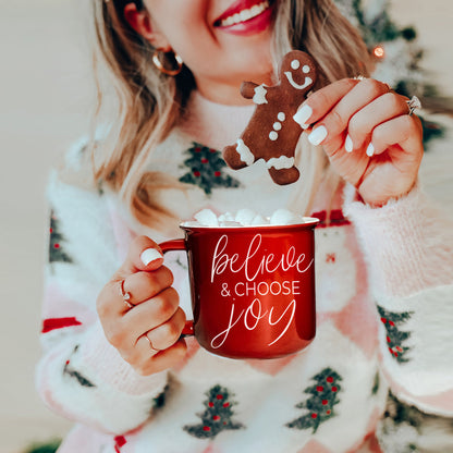 Believe & Joy Mug