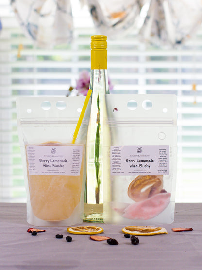 Wine Slushy Pouches – Frozen Pool & Beach Cocktail Mix