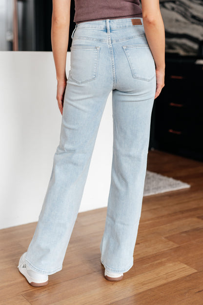 Brooke High Rise *TUMMY CONTROL*  Vintage Wash Straight Judy Blue Jeans