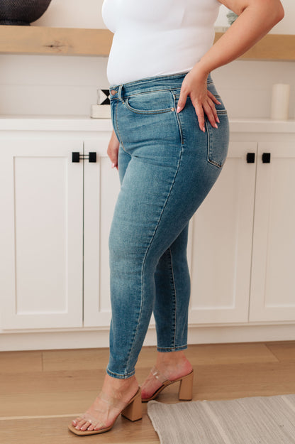 Bryant High Rise Thermal Skinny Jean By Judy Blue