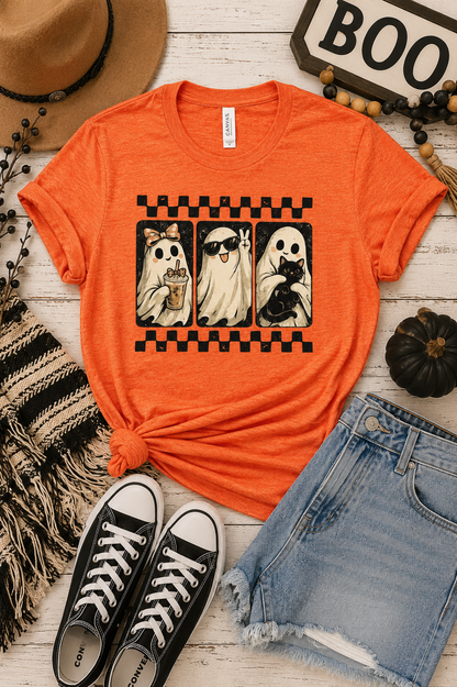 Ghost Friends Bella Canvas Graphic tee