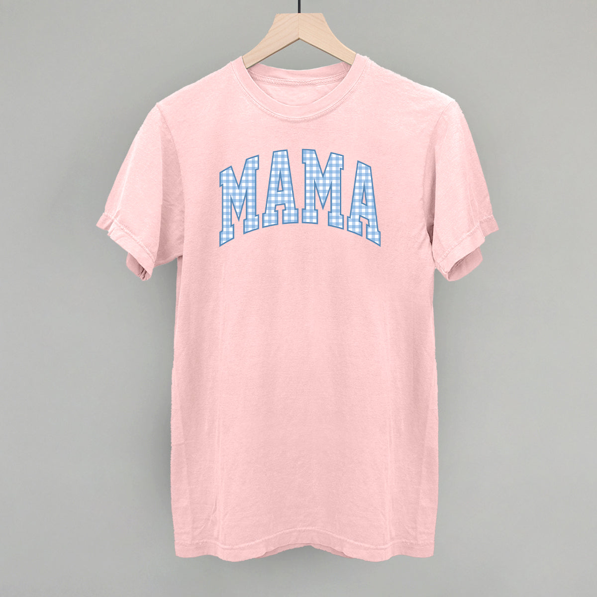 Mama Blue Gingham Arch