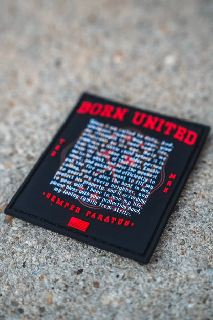 Fireman's Prayer PVC Patch