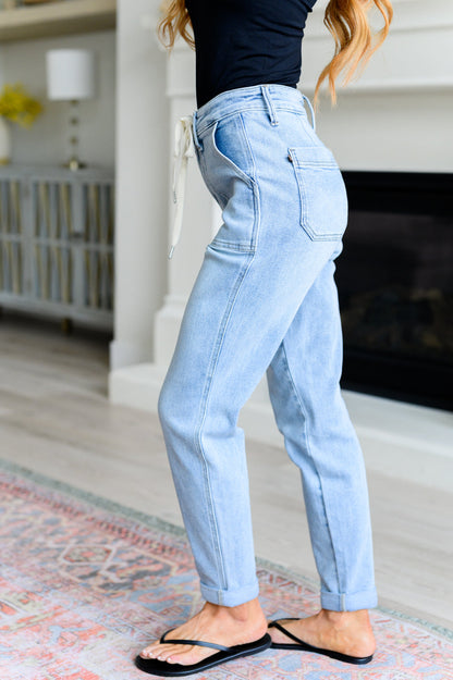 Cooper High Rise Vintage Denim Judy Blue Jogger
