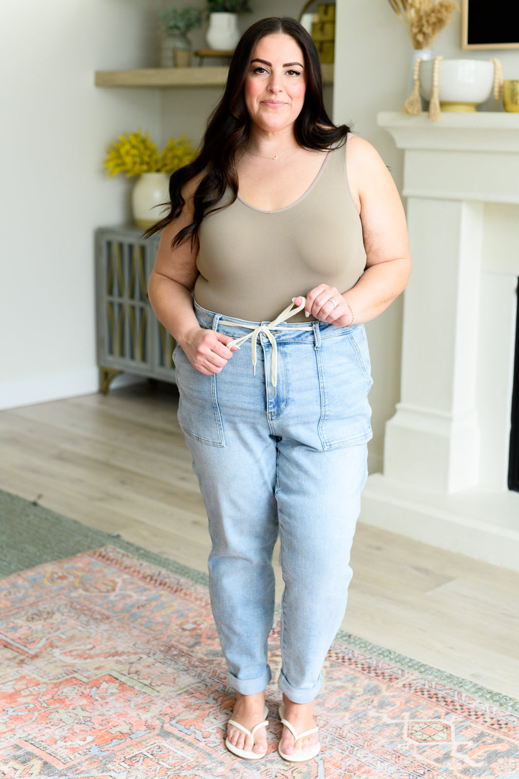 Cooper High Rise Vintage Denim Judy Blue Jogger