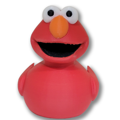 Tickle-Me Red Duck