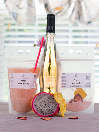 Wine Slushy Pouches – Frozen Pool & Beach Cocktail Mix