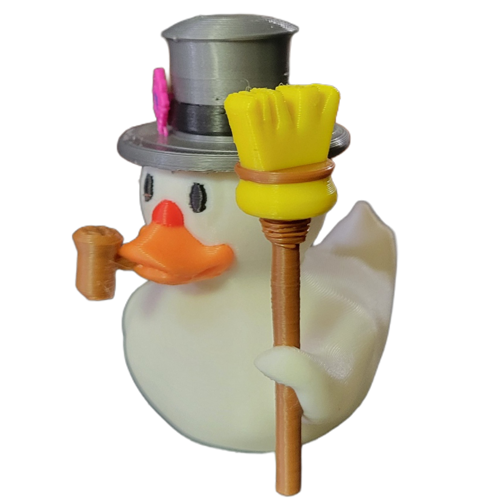 Frosty the Snowman Duck
