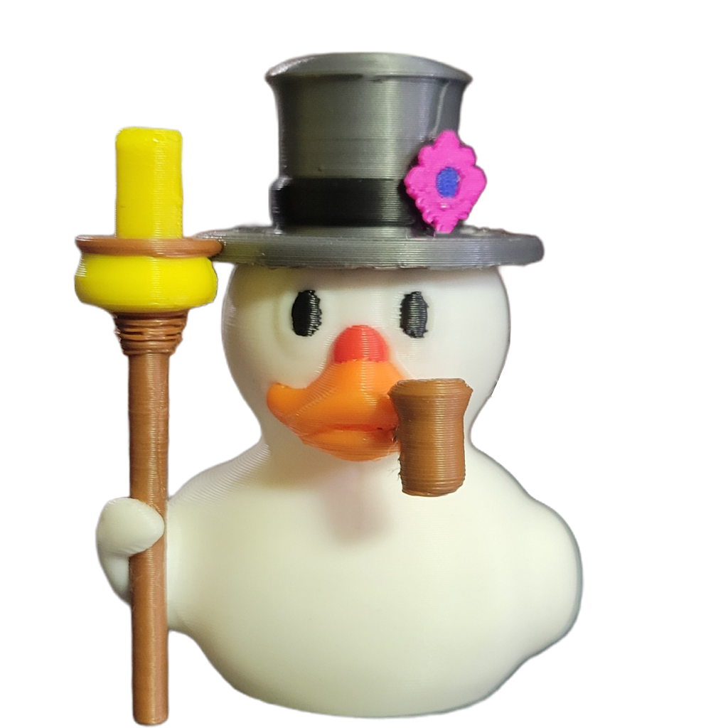 Frosty the Snowman Duck