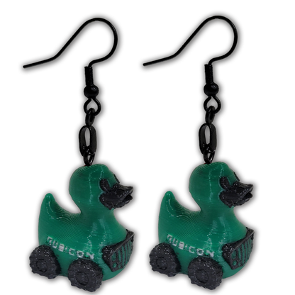 Jeep Rubicon Dangle Earrings