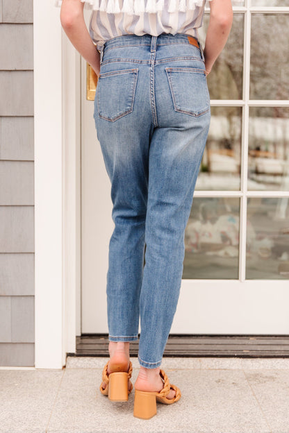 The Real Slim Shady High Waist Slim Fit Judy Blue Jeans