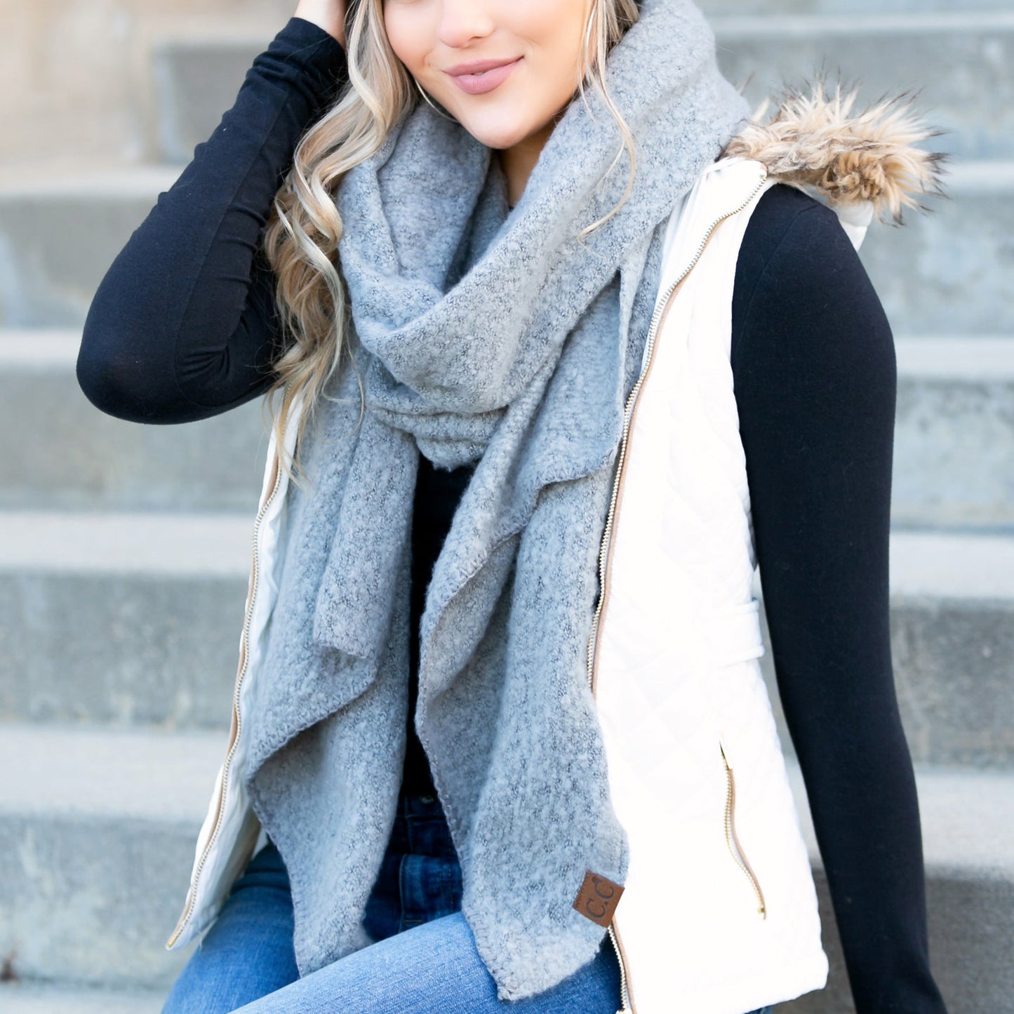 C.C® Draped Scarves