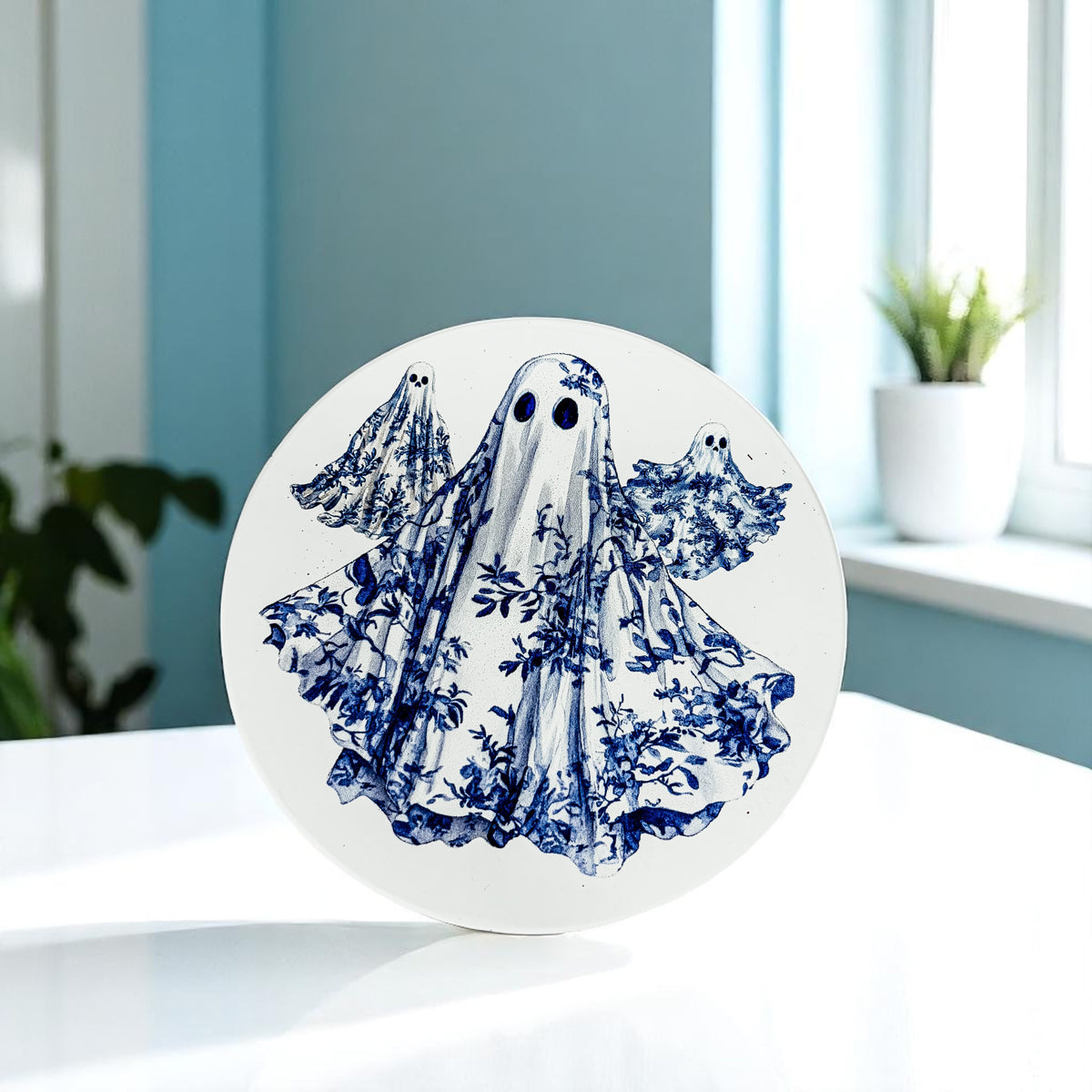 Chinoiserie Halloween Coasters