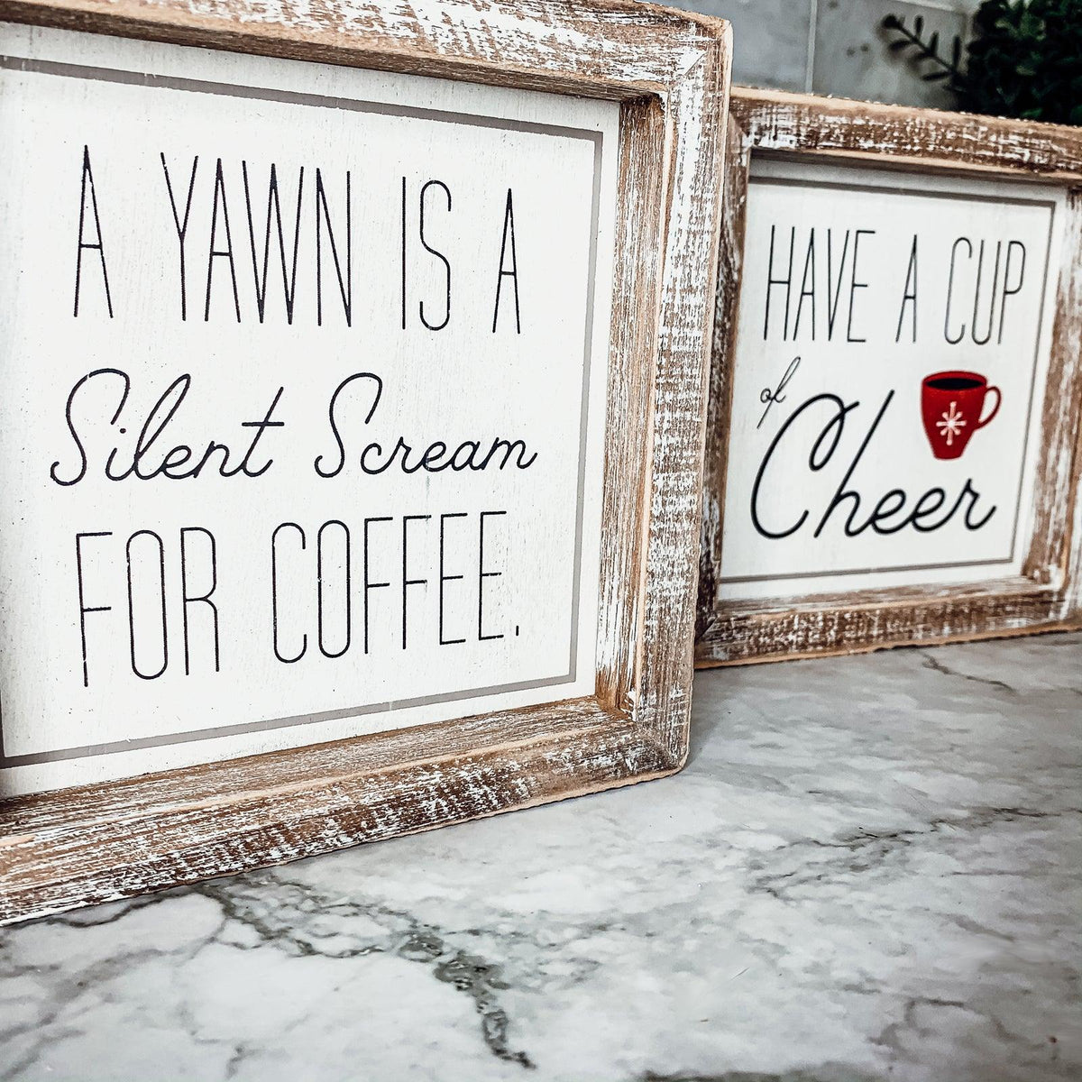 Cup of Cheer Sign