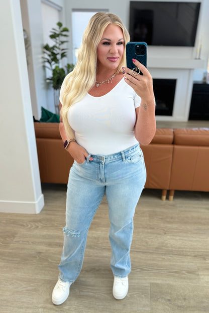 Parker High Rise 90's Judy Blue Straight Jeans
