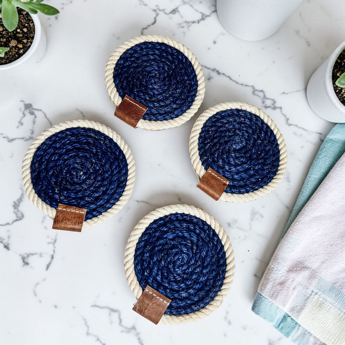 Nautical Rope Braided Coaster