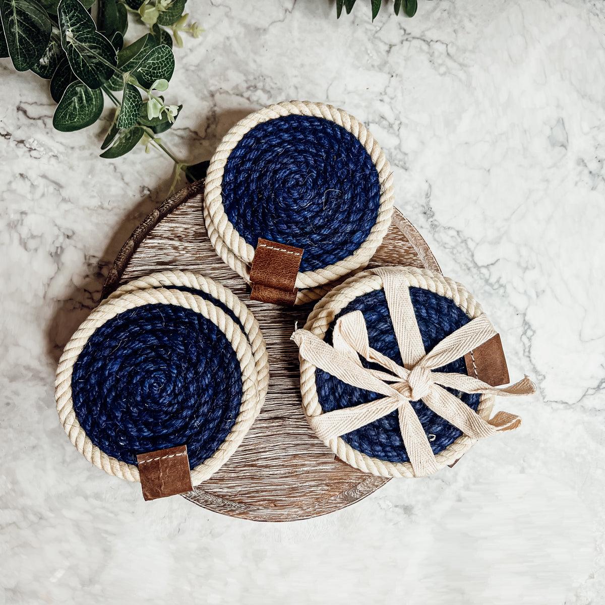 Nautical Rope Braided Coaster