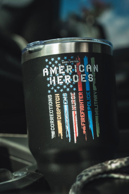 American Heroes Tumbler - 30oz
