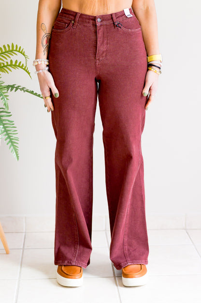 Retro Curve Judy Blue Wide Leg