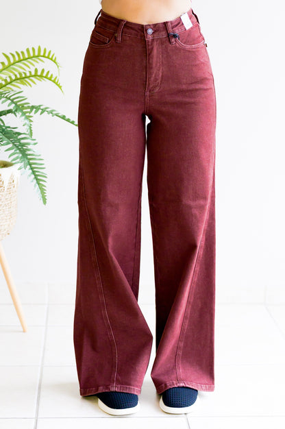 Retro Curve Judy Blue Wide Leg