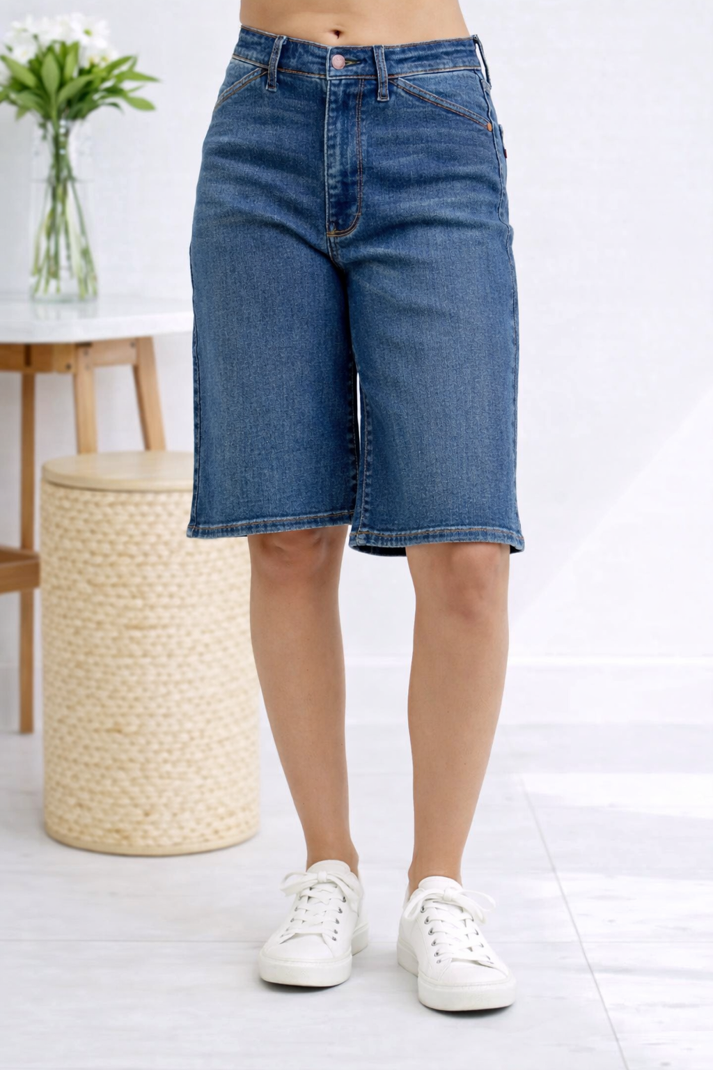 Judy Blue Timeless High-Waist Shorts