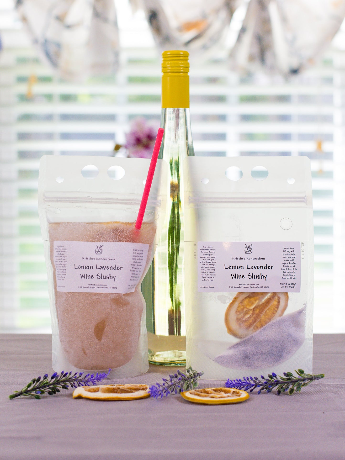Wine Slushy Pouches – Frozen Pool & Beach Cocktail Mix
