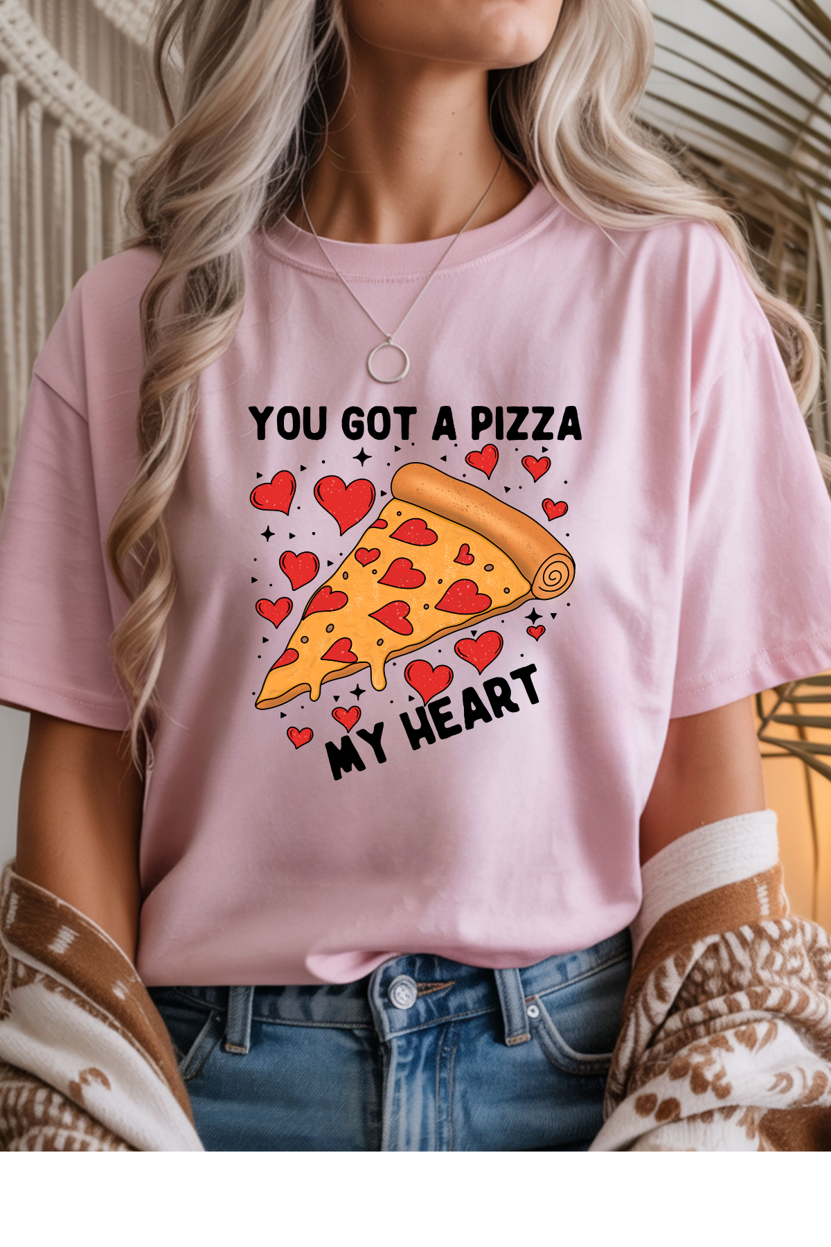 Pizza My Heart Graphic Tee