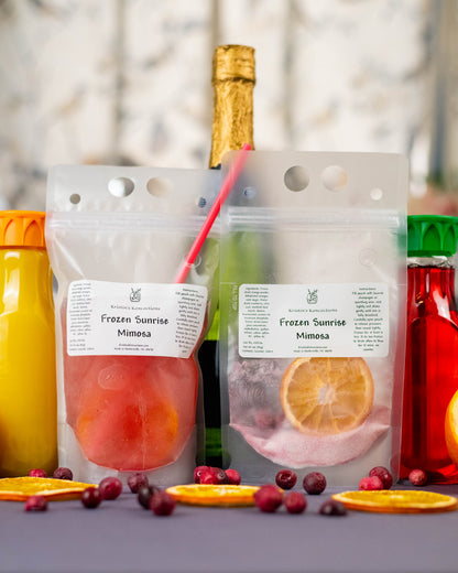 Frozen Mimosa Slushie Pouches