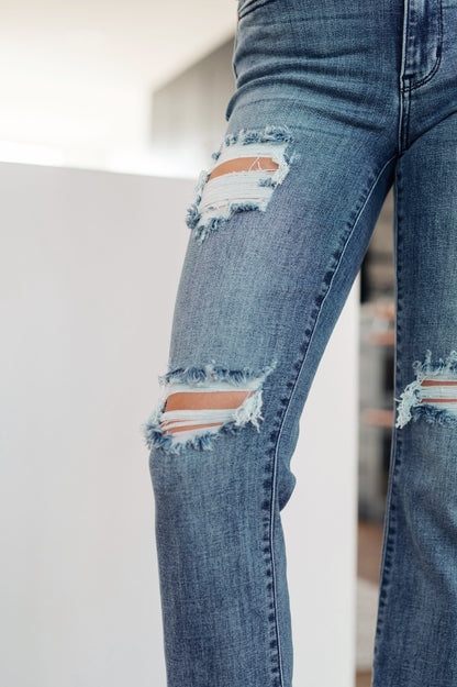 O'Hara Destroyed Judy Blue Straight Jeans