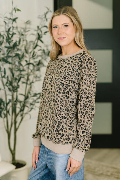 On The Prowl Leopard Print Top