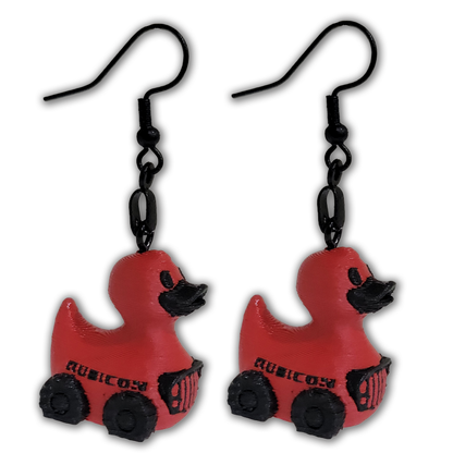 Jeep Rubicon Dangle Earrings
