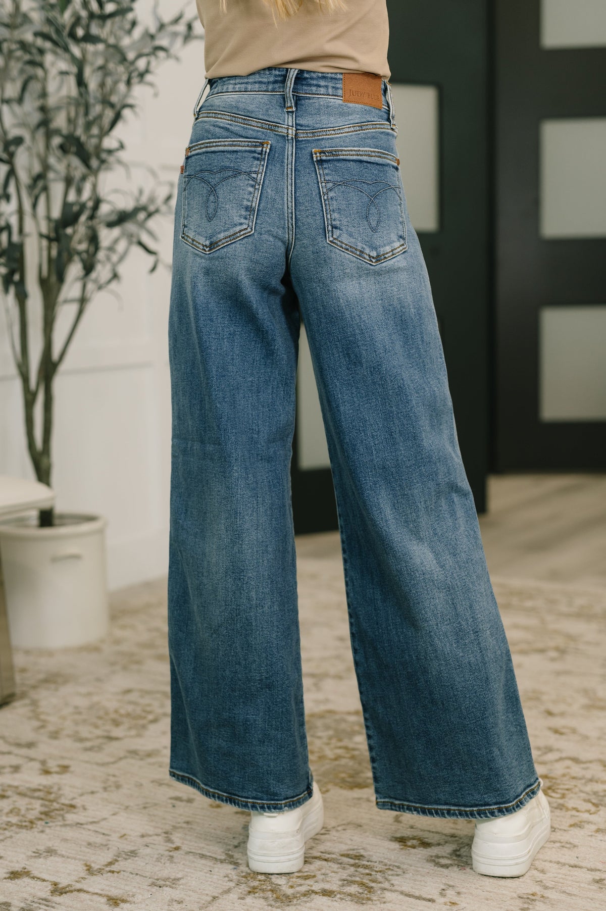 Shayla High Waist Retro Wide