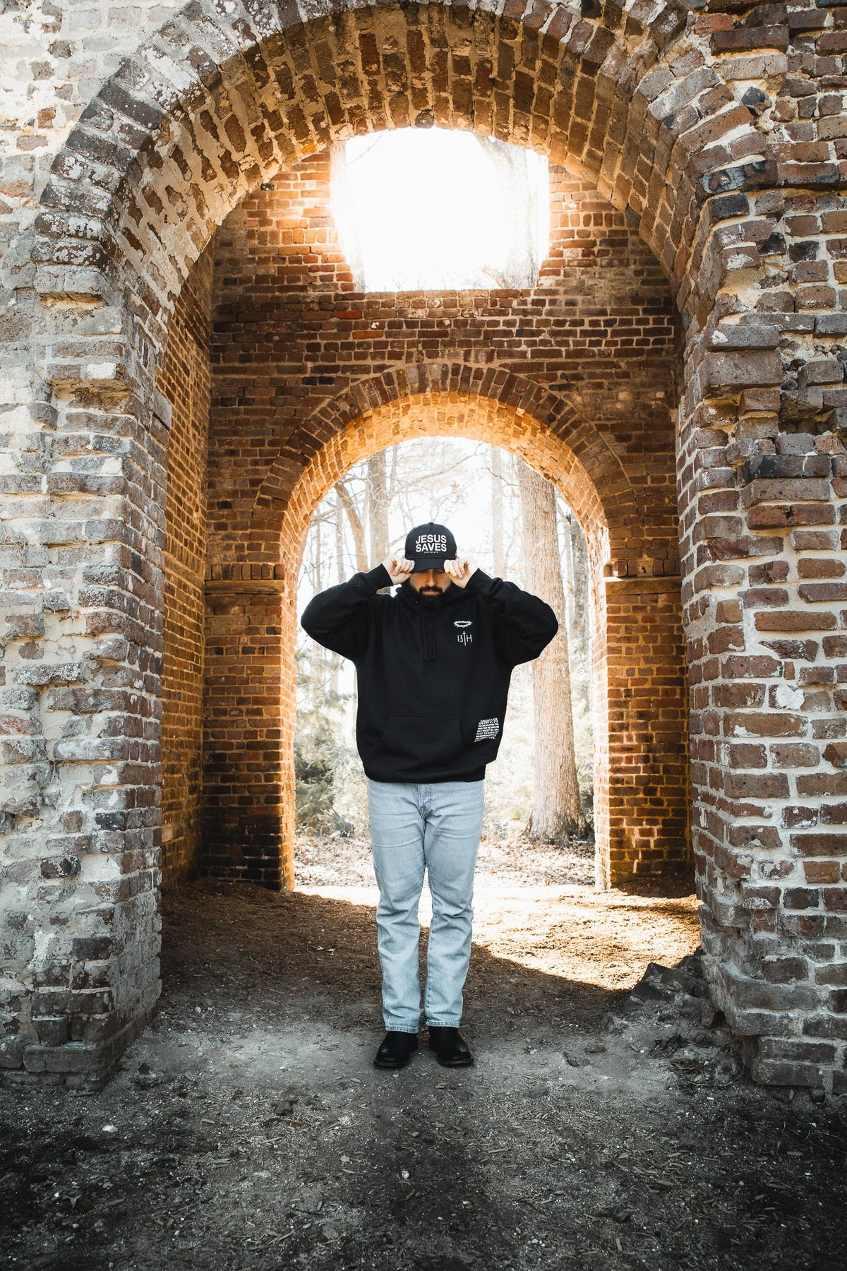 Jesus Saves Black Snapback