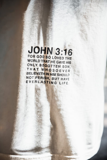 Jesus Saves - Ivory Tee