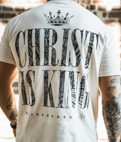 Christ is King Premium Tee - Ivory