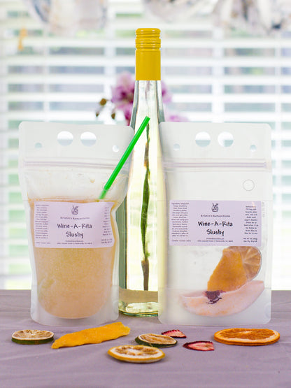 Wine Slushy Pouches – Frozen Pool & Beach Cocktail Mix