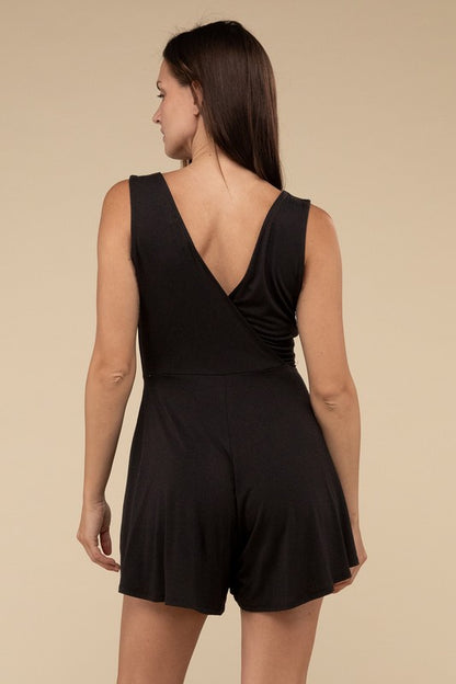 Short Sleeveless Romper