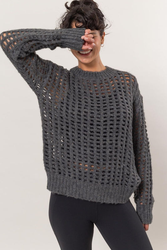 HYFVE Openwork Knit Cover Up