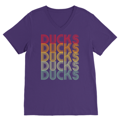 Ducks Ducks Ducks Classic V-Neck T-Shirt