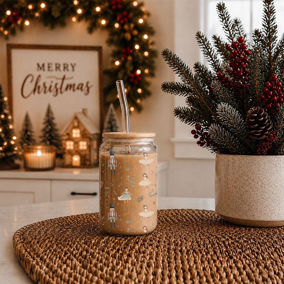 Nutcracker Ballerina 17oz