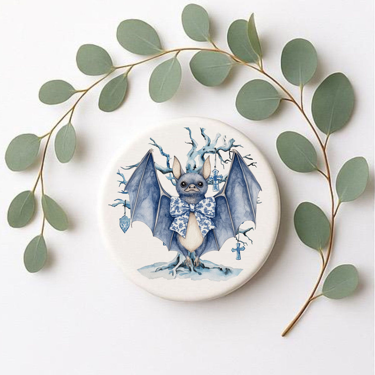 Chinoiserie Halloween Coasters